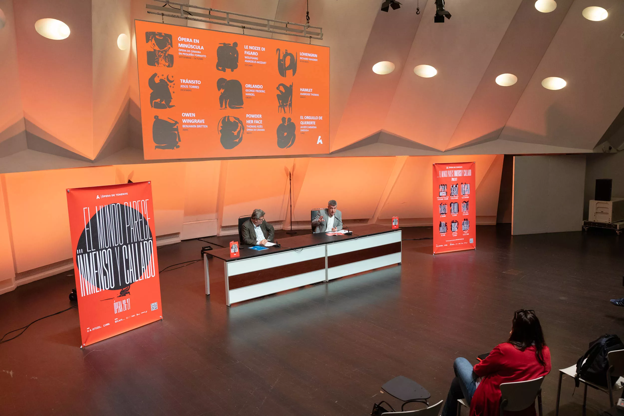 Presentación de la próxima temporada de Ópera de Tenerife. / CEDIDA