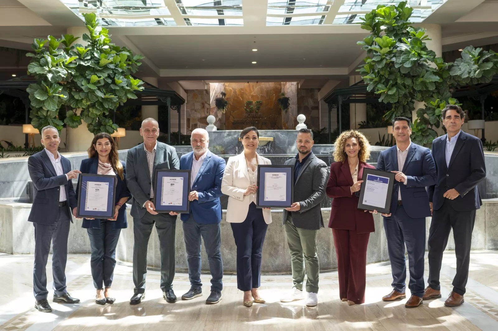 GF Hoteles valida su compromiso 'Be Green Life' con la renovación de sus cuatro certificaciones internacionales. / CEDIDA