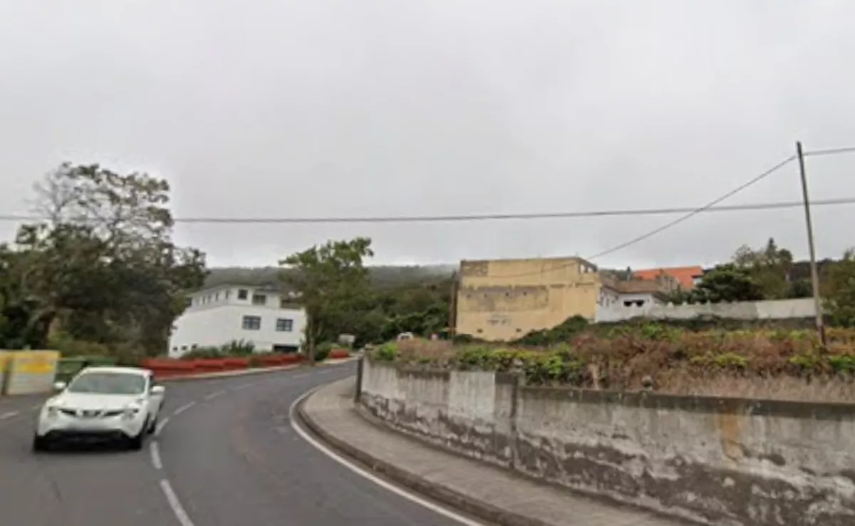 Imagen de la TF-82 a su paso por El Tanque. / GOOGLE MAPS