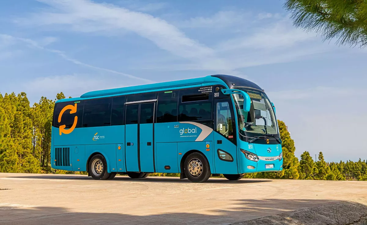 Una guagua de Global / GLOBAL