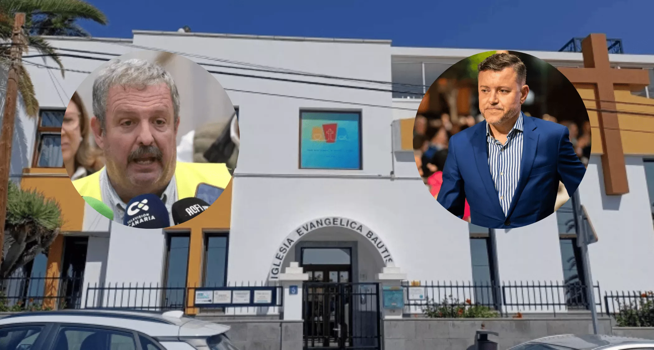 Rafael Hernández, pastor De la Iglesia Evangélica, solicitó la subvención concedida por unas de la consejerías del Cabildo bajo control de Teodoro Sosa. / AH