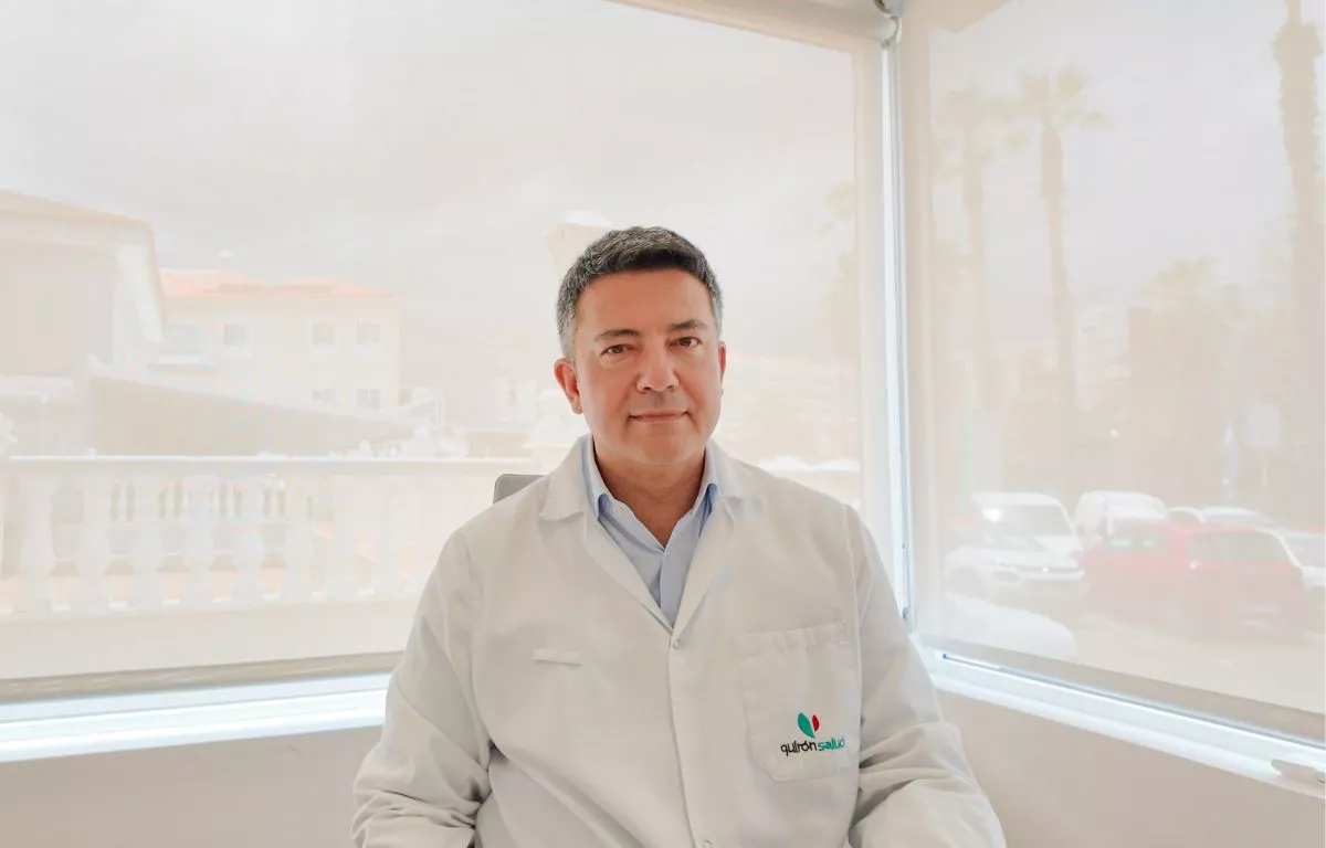 Dr. Guillermo Conde, jefe del servicio de Urología de los hospitales Quirónsalud en Tenerife. CEDIDA Dr. Guillermo Conde, jefe del servicio de Urología de los hospitales Quirónsalud en Tenerife. CEDIDA