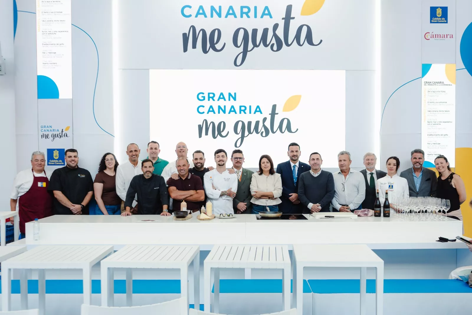Gran Canaria refuerza en GastroCanarias su apuesta por el producto local y la conexión entre cocina y sector primario. CABILDO GC