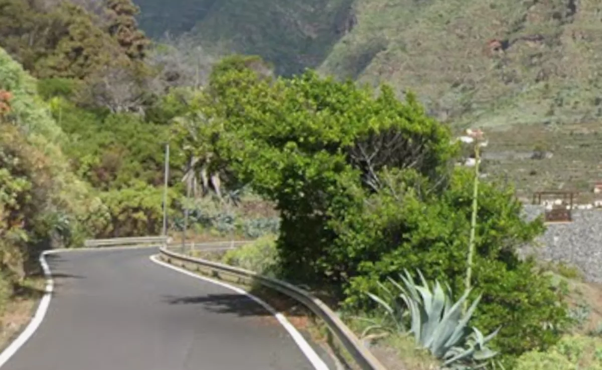 Carretera CV-3 en La Gomera. / GOOGLE MAPS