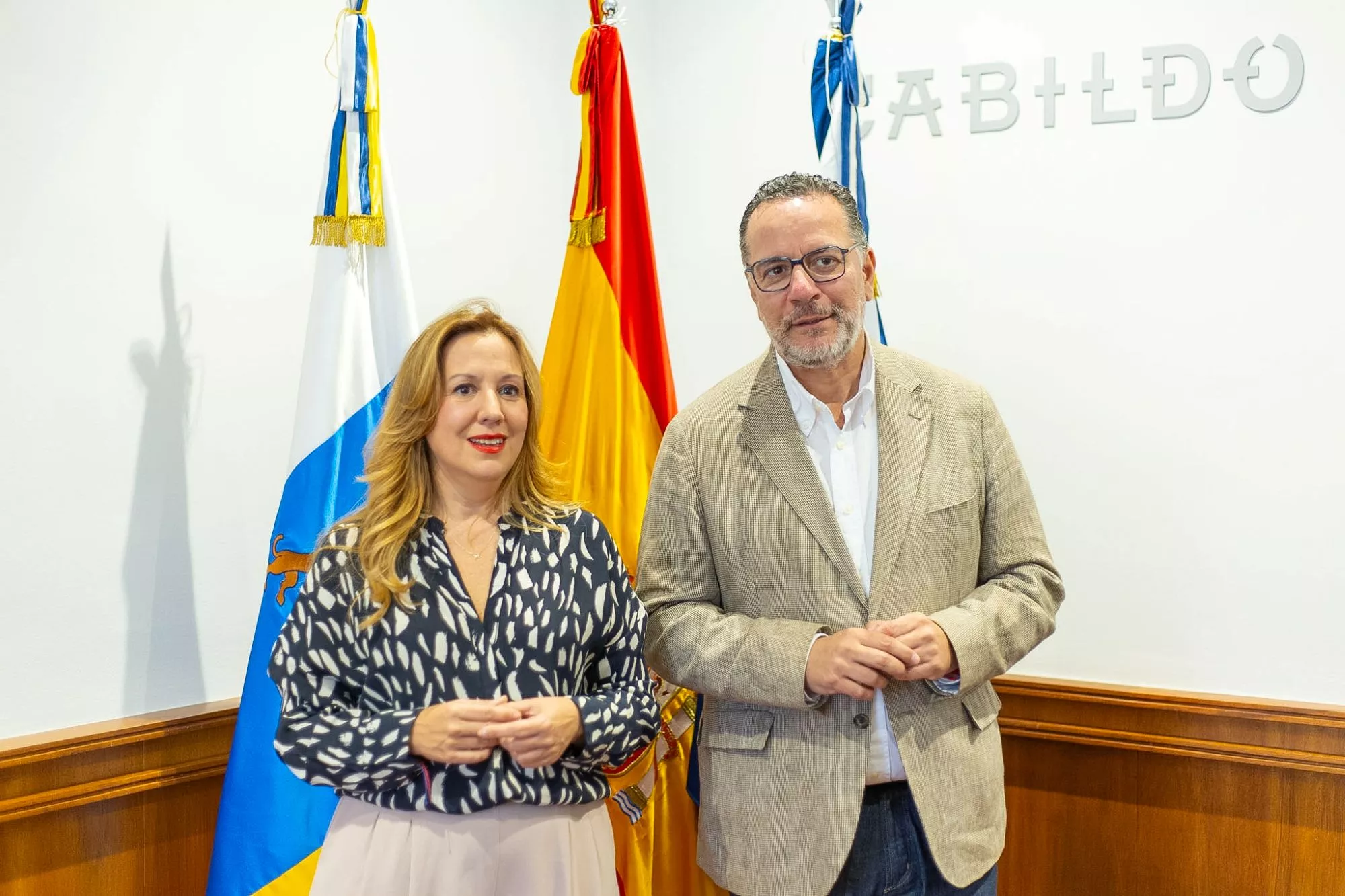Reunión del Gobierno de Canarias y Cabildo de Tenerife. AH