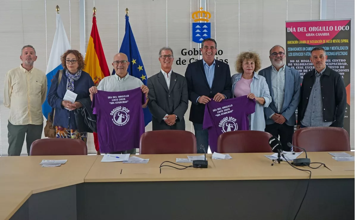Canarias apoya el Día del Orgullo Loco para combatir los prejuicios sobre la salud mental / GOBIERNO DE CANARIAS