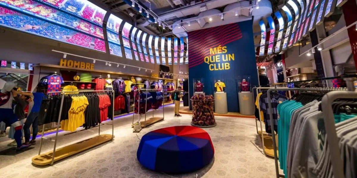 Imagen de una tienda del Barça / BARÇA STORE