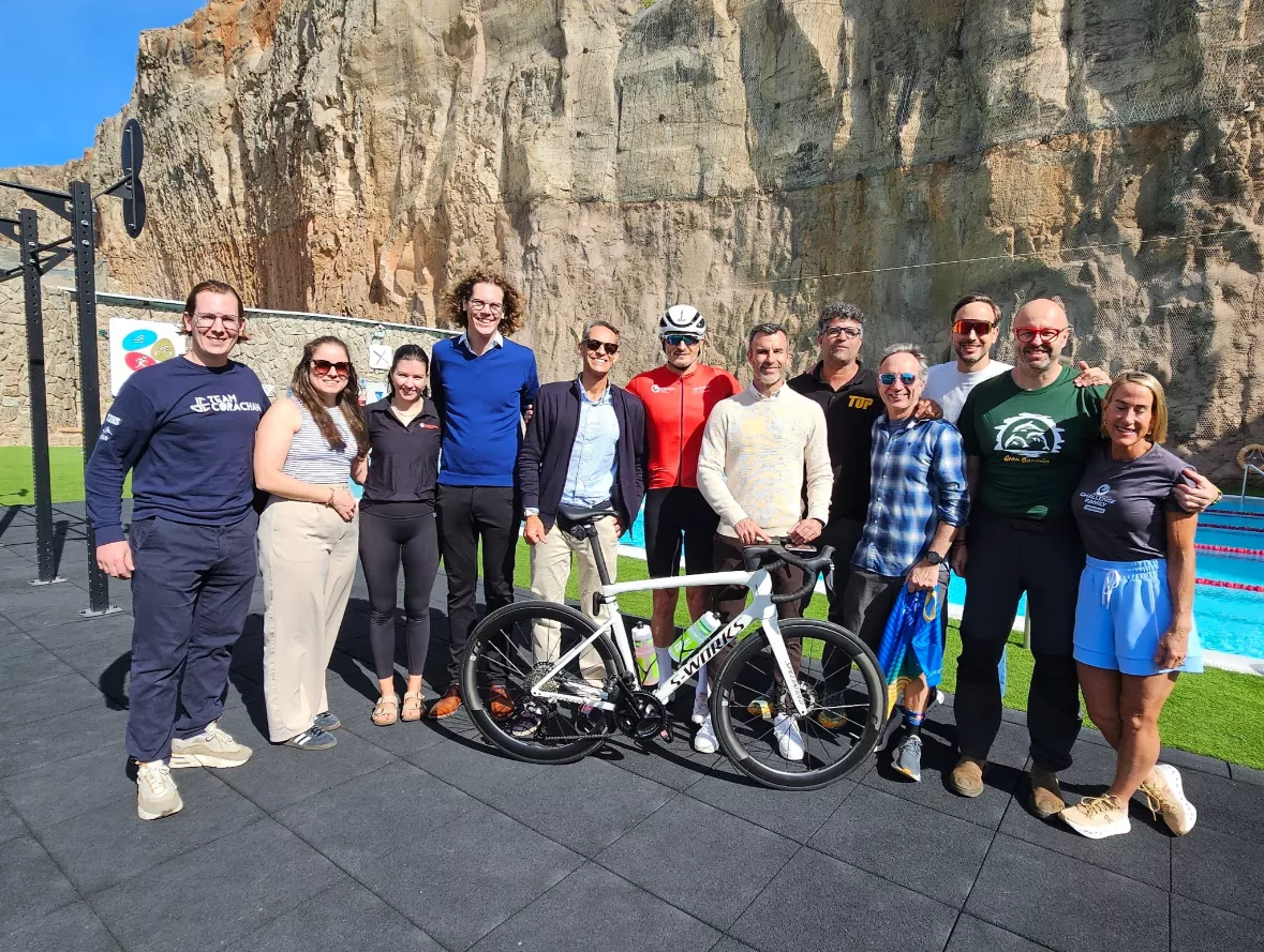 Anfi sella una alianza estratégica con ‘Challenge Family’ para potenciar el turismo deportivo. CEDIDA