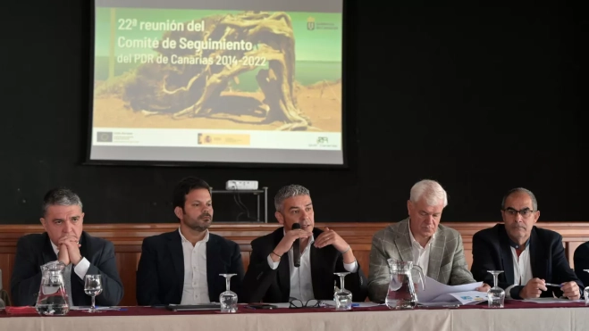 La inauguración del Comité de Seguimiento del Plan Estratégico de la Política Agrícola Común (PEPAC 2023-2027) / GELMERT FINOL - EFE La inauguración del Comité de Seguimiento del Plan Estratégico de la Política Agrícola Común (PEPAC 2023-2027) / GELMERT FINOL - EFE
