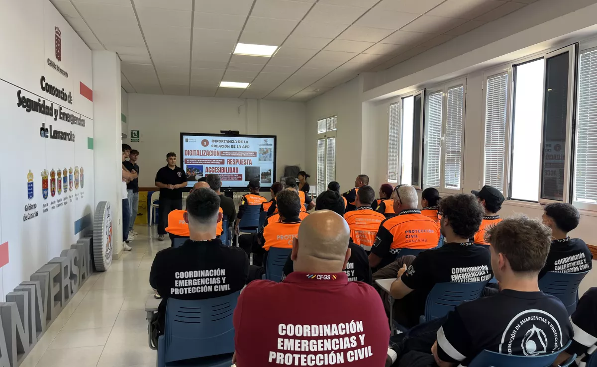 Presentación de la aplicación móvil para gestionar emergencias / CABILDO DE LANZAROTE