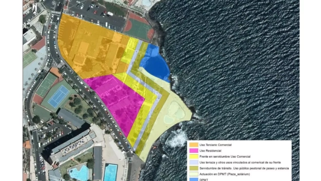 Planificación urbanística prevista en los terrenos del Tenerife Tour. / PLAN Planificación urbanística prevista en los terrenos del Tenerife Tour. / PLAN