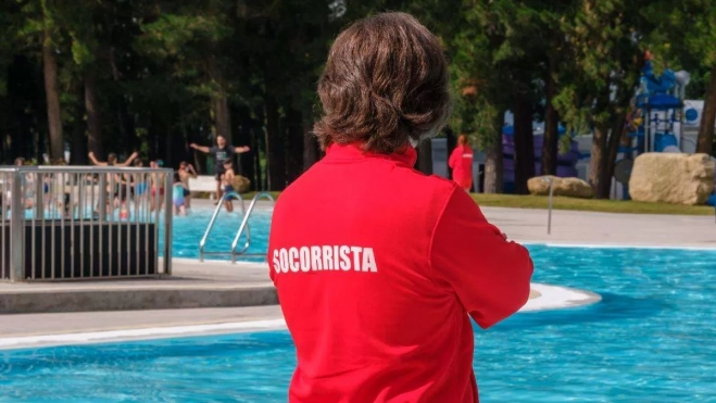 Imagen de un socorrista / EFE Imagen de un socorrista / EFE