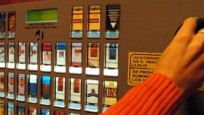 Imagen de una máquina de tabaco / EFE Imagen de una máquina de tabaco / EFE