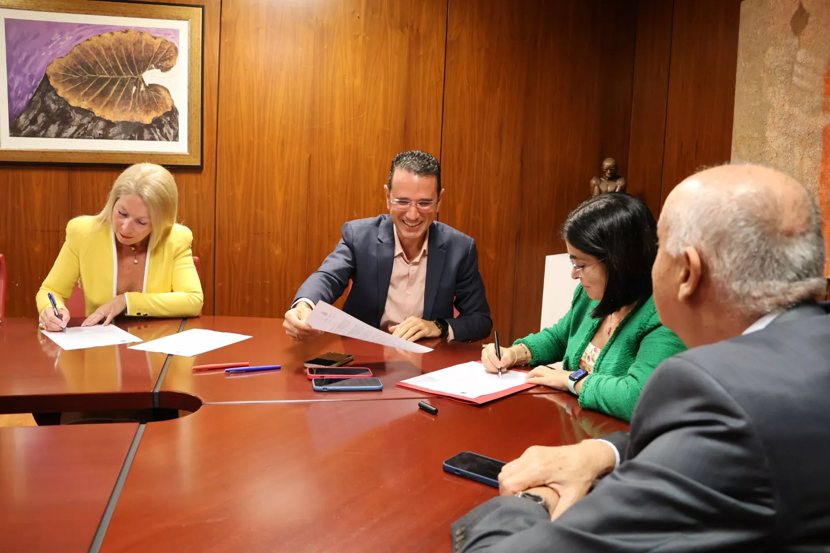 Noemí Naya toma posesión de la plaza de interventora general del Ayuntamiento de Las Palmas de Gran Canaria. AH