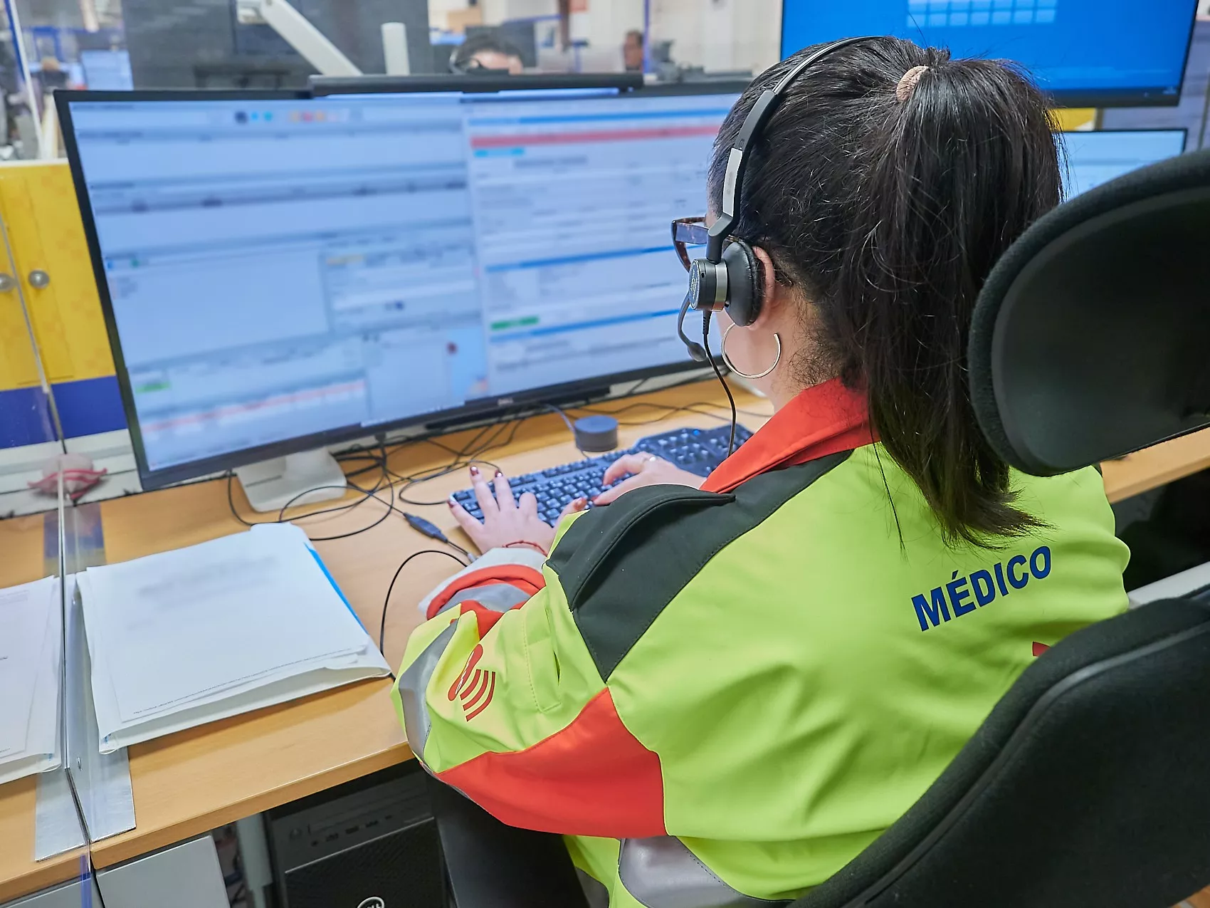 Imagen de efectivos médicos del 112 Canarias. / GOBIERNO DE CANARIAS