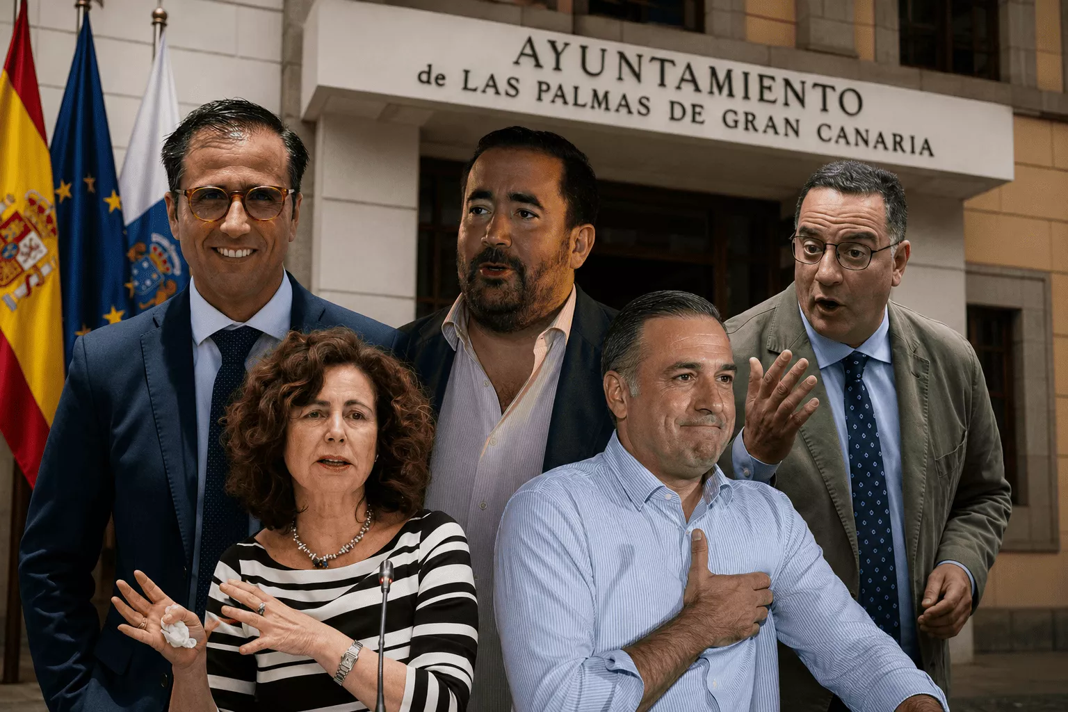 La gran decisión pendiente del PP: quién peleará por la alcaldía de Las Palmas de Gran Canaria. / AH