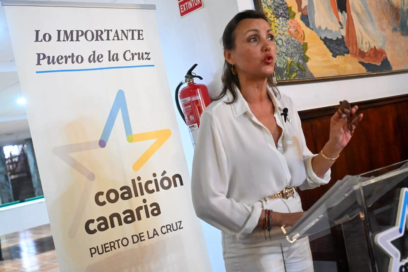 Diana Mora, candidata de Coalición Canaria a la alcaldía de Puerto de la Cruz en 2027. / CC