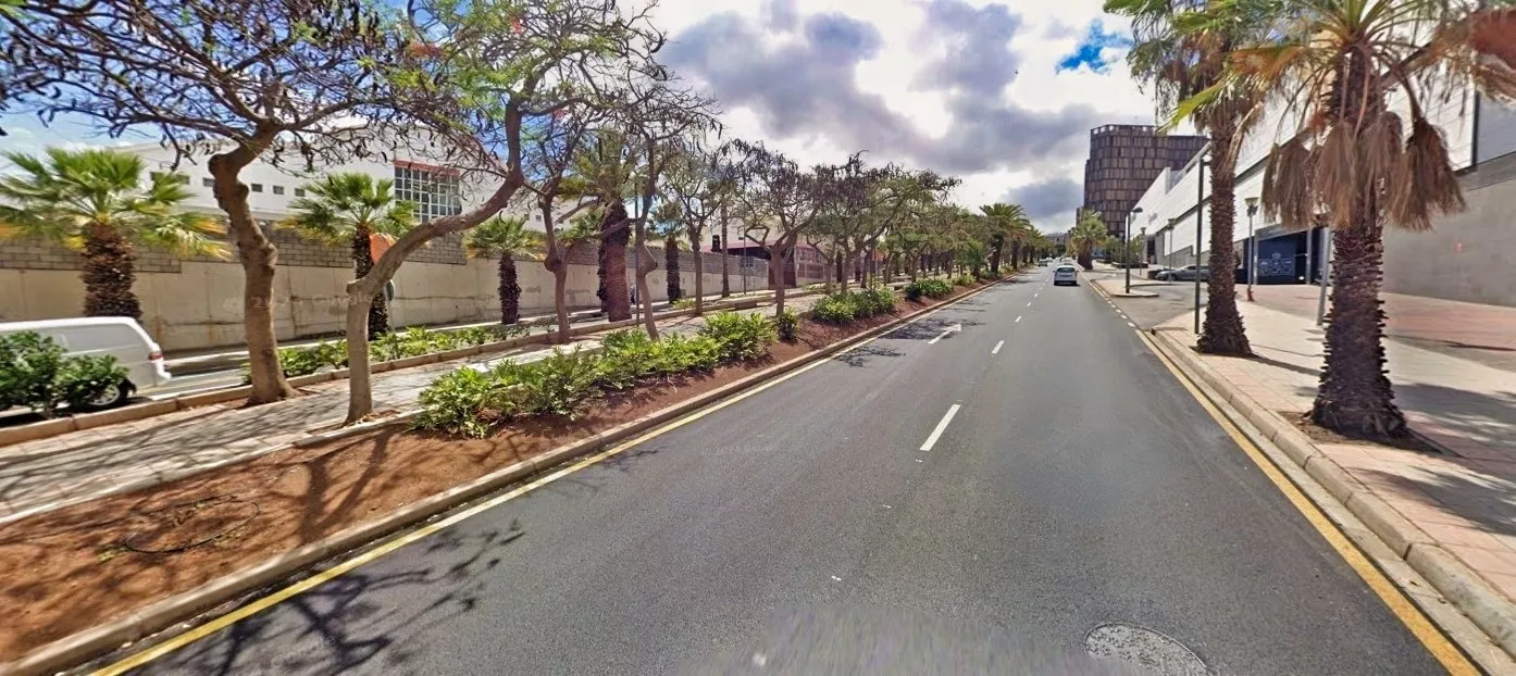 Corte tráfico avenida Manuel Hermoso. / AYUNTAMIENTO DE SANTA CRUZ DE TENERIFE
