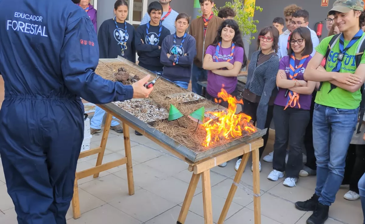 La actividad de clausura incluyó una charla y un taller práctico con una demostración / FÉNIX CANARIAS