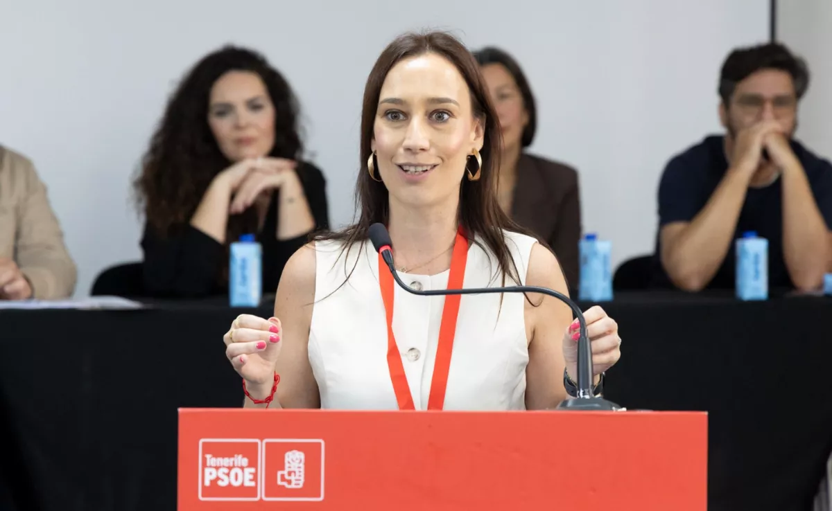 La secretaria de Organización del PSOE Canarias, Nira Fierro / PSOE
