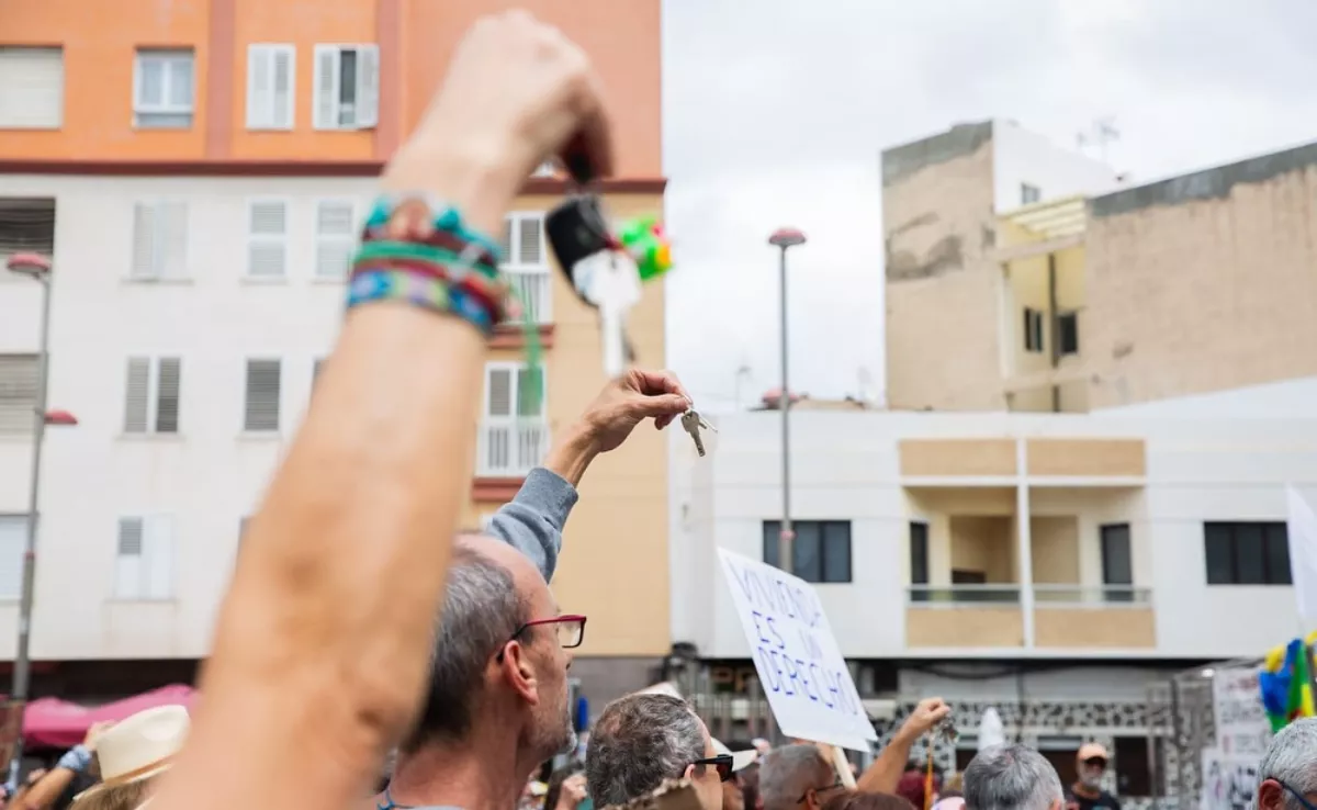 Manifestación de Derecho al Techo / AH