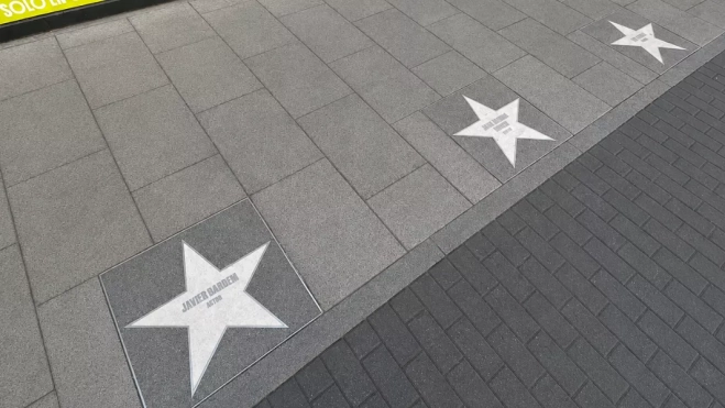 Imagen del Paseo de la Fama de Madrid / LUNA MOYA - AH Imagen del Paseo de la Fama de Madrid / LUNA MOYA - AH
