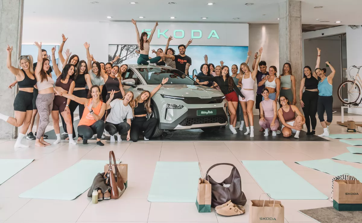 Škoda Canarias refuerza su apuesta por el bienestar y el estilo de vida activo con el Pilates Day. / SKODA CANARIAS