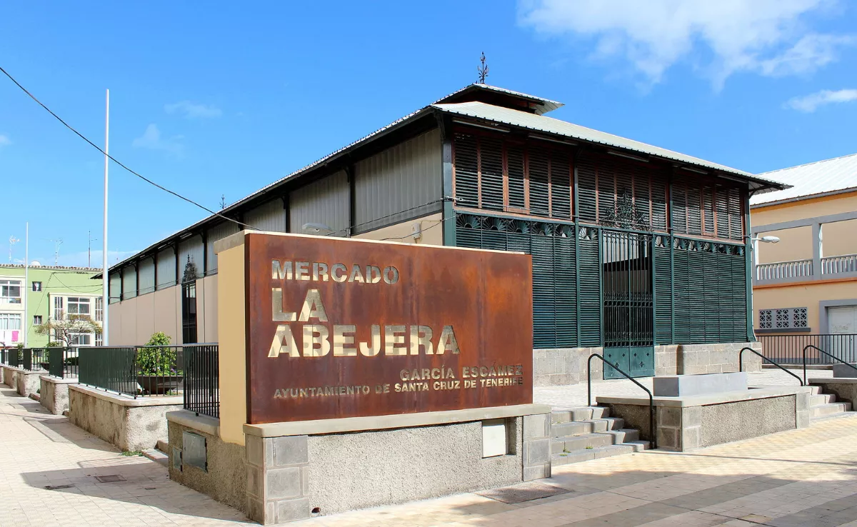 Mercado de La Abejera, en el barrio santacrucero de García Escámez./ CEDIDA