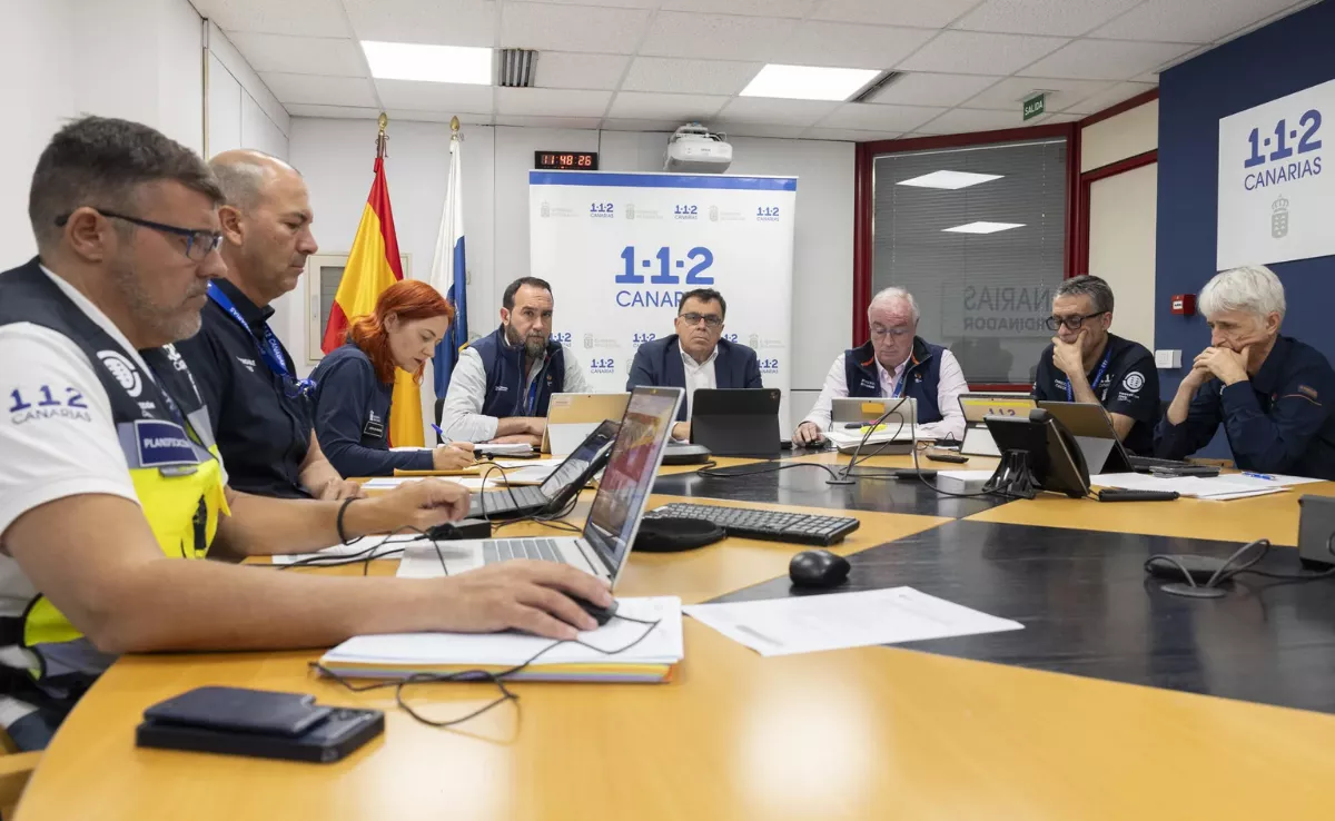 Imagen de una reunión de la campaña de prevención de incendios / EFE