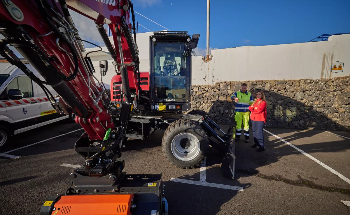 Imagen de unas obras en carreteras de Tenerife / CABILDO DE TENERIFE