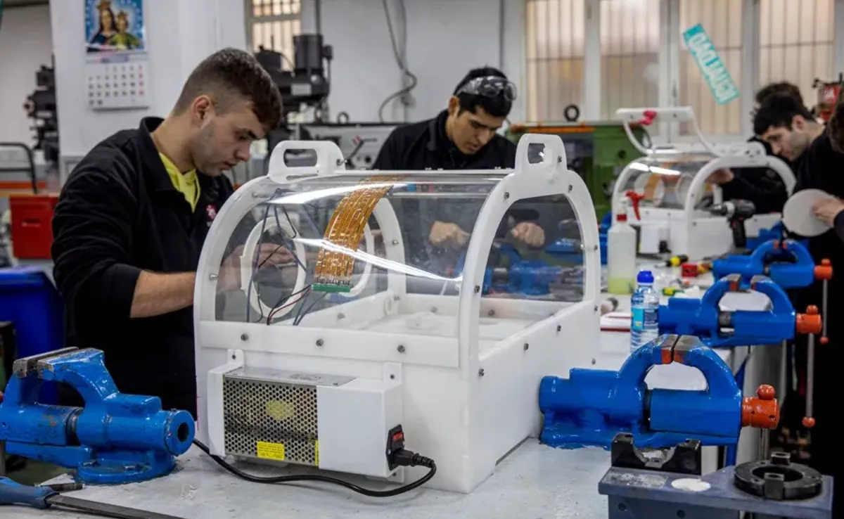 Imagen de unos estudiantes de Formación Profesional / EFE