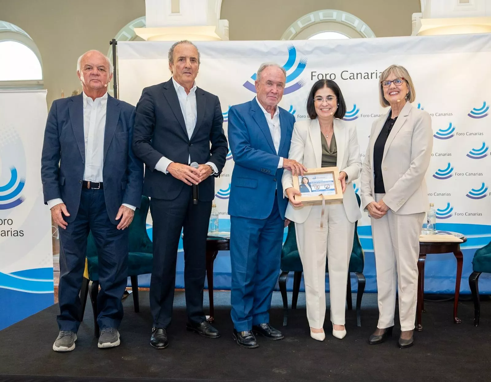 El Foro Canarias aborda con Carolina Darias la candidatura cultural de Las Palmas de Gran Canaria. AH