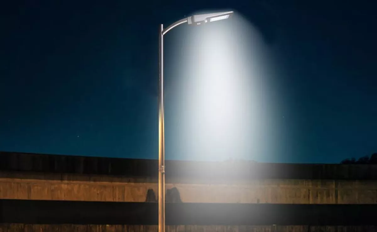 Una farola con tecnología LED./ LED HISPANIA