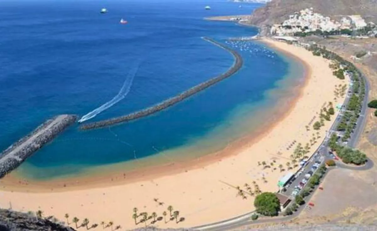 Vista panorámica de la playa de Las Teresitas y San Andrés|SER
