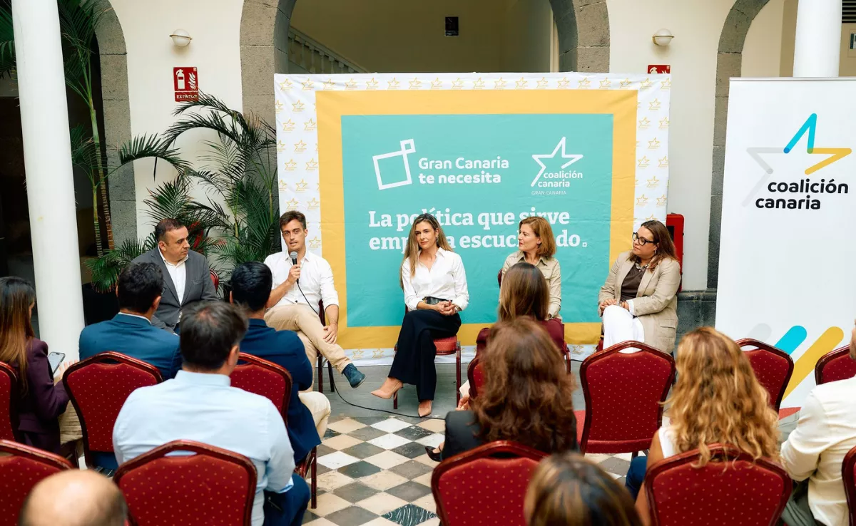 Coalición Canaria en Gran Canaria ha cerrado este lunes el ciclo de debate Gran Canaria te necesita / CC