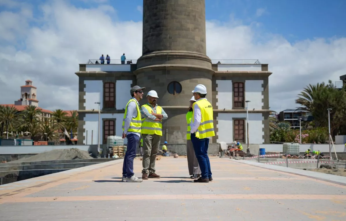 El Consorcio Maspalomas Gran Canaria culmina la renovación del paseo junto al Faro y activa nuevas obras en El Pajar. AH