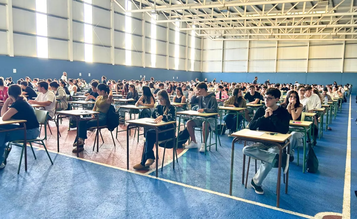 Primer día de la PAU en Canarias 2026. / GOBIERNO DE CANARIAS
