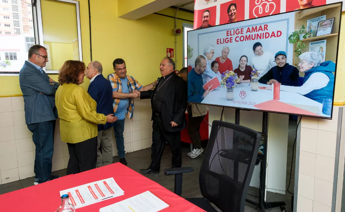 Presentación de la Memoria Anual de Cáritas / EFE - ÁNGEL MEDINA G.