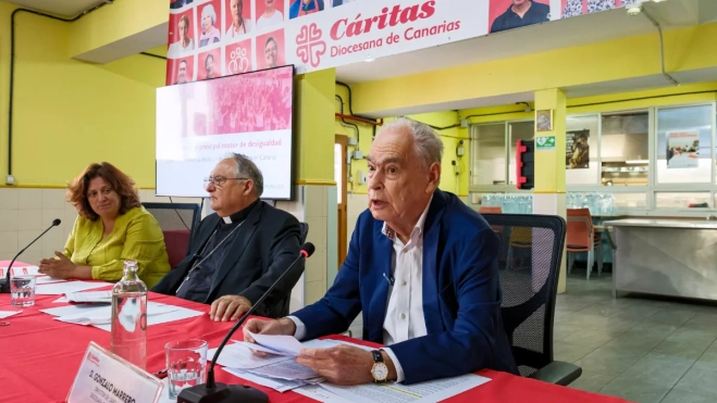 Presentación de la Memoria Anual de Cáritas / EFE - ÁNGEL MEDINA G. Presentación de la Memoria Anual de Cáritas / EFE - ÁNGEL MEDINA G.