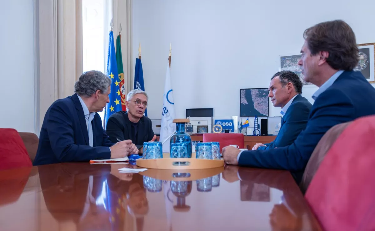 Reunión con la Agencia Espacial Portuguesa en Lisboa / GOBIERNO DE CANARIAS