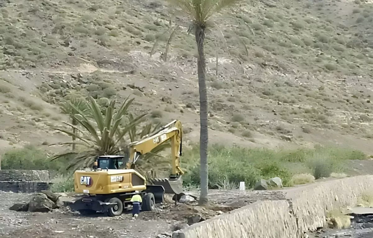 Lopesan ejecutó obras en la playa de Veneguera sin el permiso del Cabildo de Gran Canaria