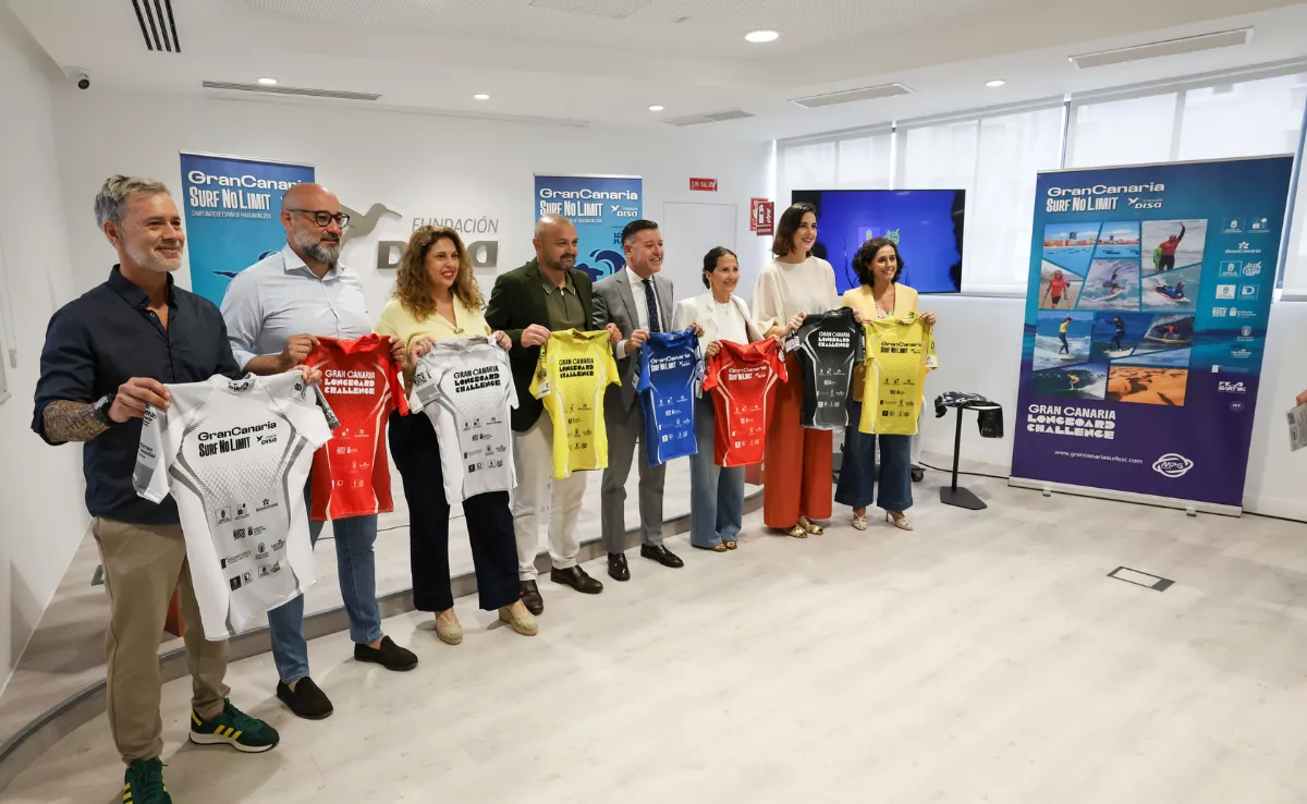 Presentación de la nueva edición del Gran Canaria Surf no Limit Fundación Disa 2026 / CEDIDA
