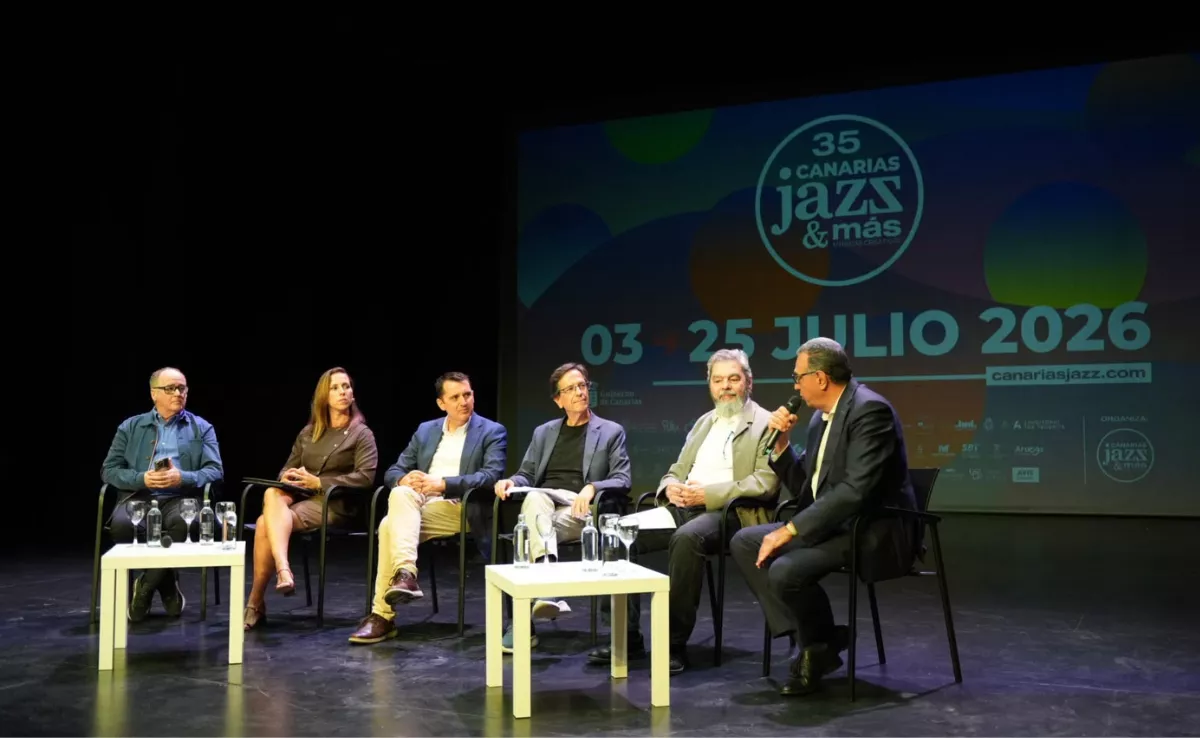 Presentación del cartel final para la 35ª edición del Festival Internacional Canarias Jazz & Más / CEDIDA