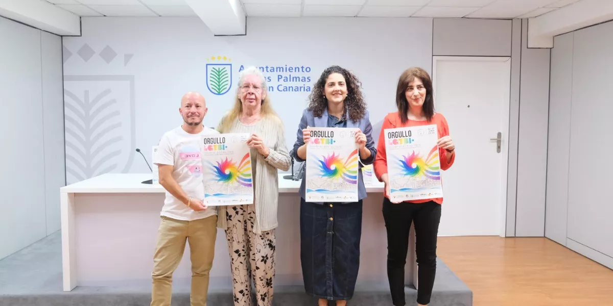 Presentación del programa del Orgullo LGTBI+ de Las Palmas de Gran Canaria / AYUNTAMIENTO DE LAS PALMAS DE GRAN CANARIA