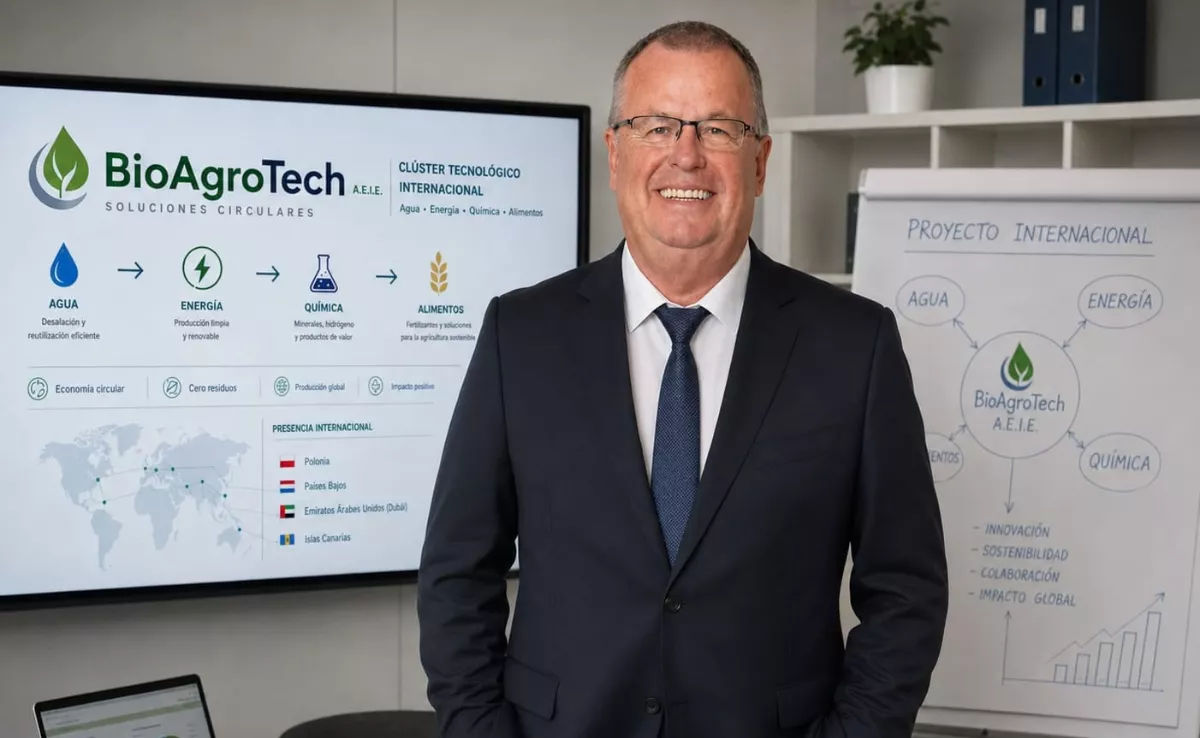 Jerzy Zagajewski, fundador de Bioagritech Canarias / CEDIDA