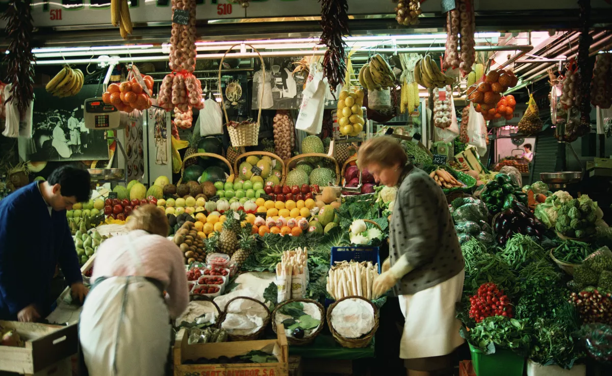 Imagen de un mercado / CANVA