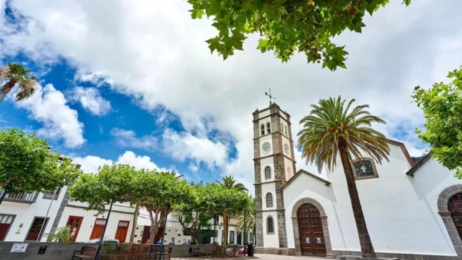 Imagen de la iglesia de Tegueste / HOLA ISLAS CANARIAS Imagen de la iglesia de Tegueste / HOLA ISLAS CANARIAS