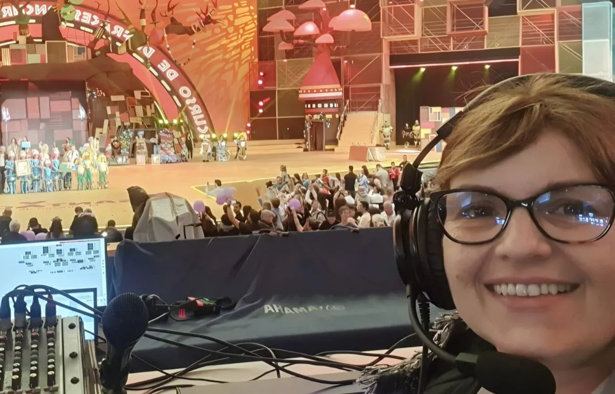 Yaiza Suárez: "El Carnaval es familia, esfuerzo y pasión; mi madre Geni Afonso fue una artista generosa que se merecía este homenaje". CEDIDA