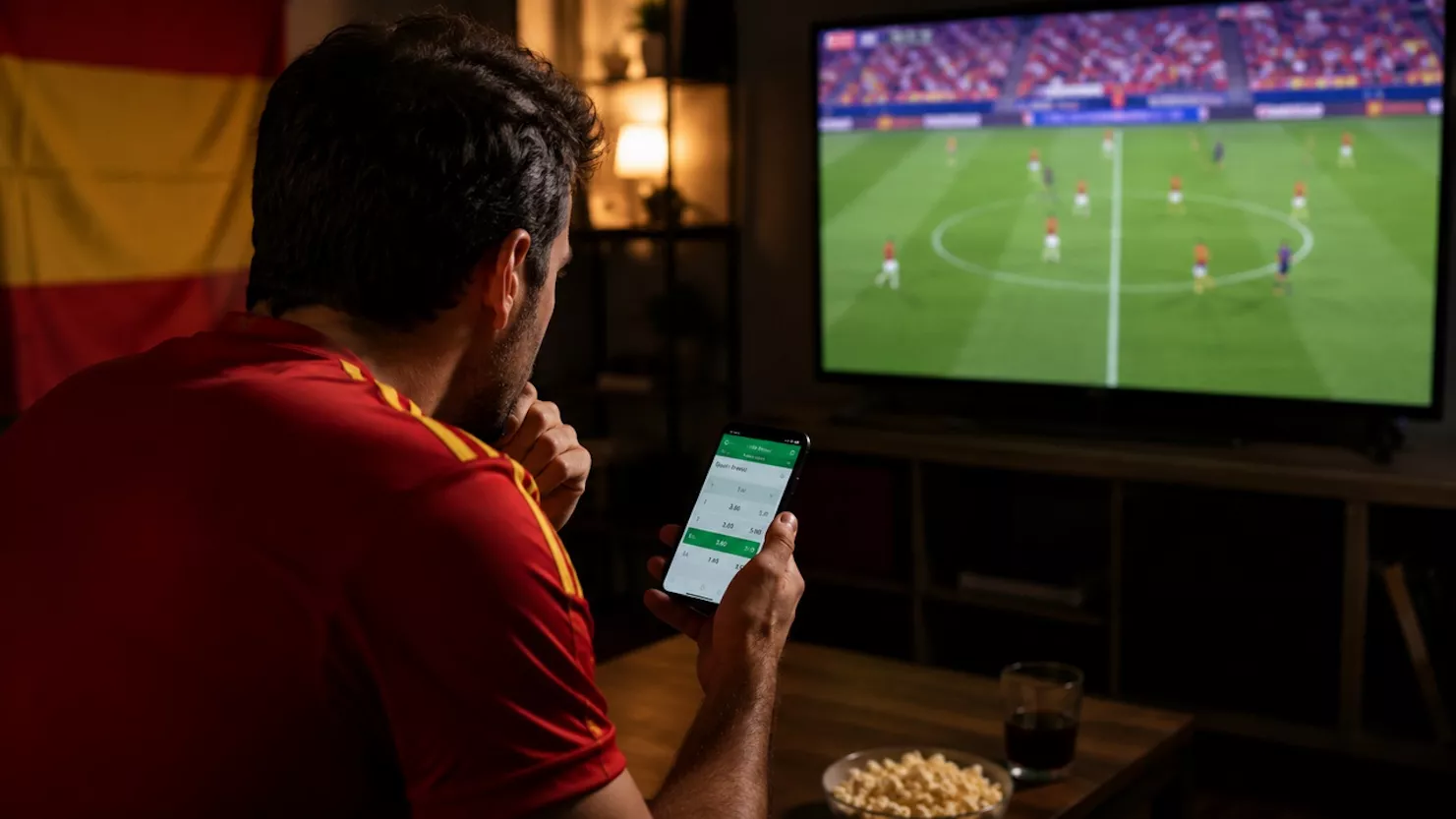 Apostador en el Mundial de Fútbol