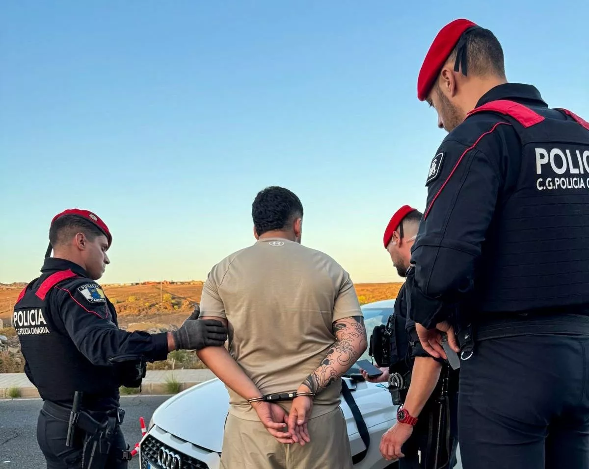 Detenido en Gran Canaria con varias dosis de cocaína preparadas para su venta. POLICÍA CANARIA